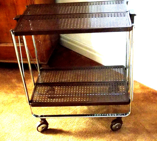 Antico carrello servizio tè - servizio,
