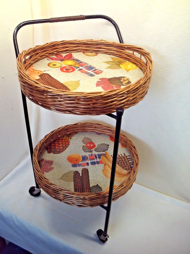 Carrello servizio vintage - carrello,