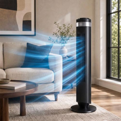 Ventilatore torre con - a,
