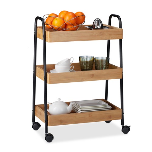 Carrello servizio legno - servizio,